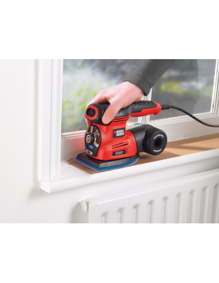 Szlifierka Wielofunkcyjna 220W Walizka Black+Decker