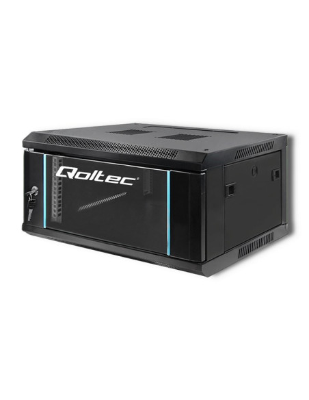 Qoltec Szafa Rack 19" | 4U | 600 X 280 X 450
