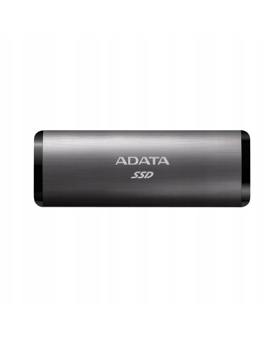 Adata Ase760 512 Gb Usb Type-C 3.2 Gen 2 (3.1 Gen 2) Szary, Tytan