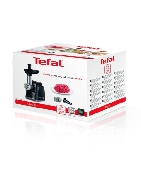 Maszynka Do Mielenia Mięsa Tefal Ne10583 (1400W  Kolor Czarny)