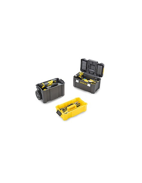 Stanley Essential Twarda Kaseta Na Narzędzie Plastik Szary, Żółty