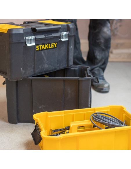 Stanley Essential Twarda Kaseta Na Narzędzie Plastik Szary, Żółty
