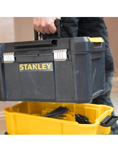 Stanley Essential Twarda Kaseta Na Narzędzie Plastik Szary, Żółty