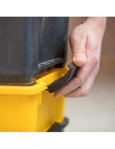 Stanley Essential Twarda Kaseta Na Narzędzie Plastik Szary, Żółty