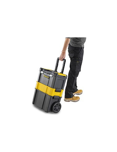 Stanley Essential Twarda Kaseta Na Narzędzie Plastik Szary, Żółty