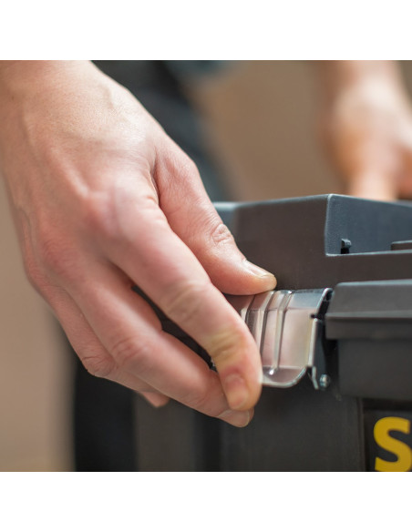 Stanley Essential Twarda Kaseta Na Narzędzie Plastik Szary, Żółty