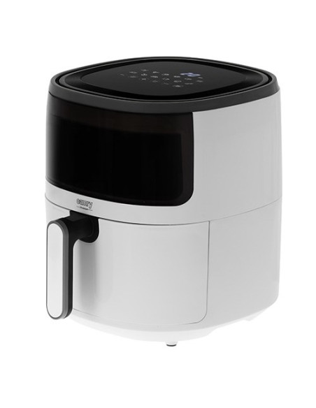 Camry Cr 6313 Piekarnik Airfryer 12 Programów 5 Litrów Srebrny
