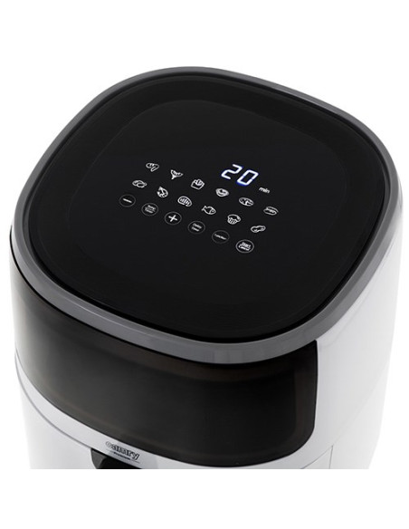 Camry Cr 6313 Piekarnik Airfryer 12 Programów 5 Litrów Srebrny