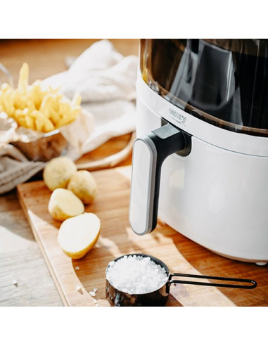 Camry Cr 6313 Piekarnik Airfryer 12 Programów 5 Litrów Srebrny