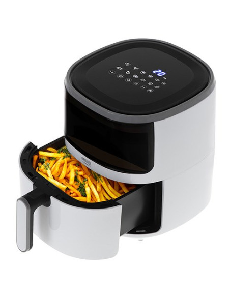Camry Cr 6313 Piekarnik Airfryer 12 Programów 5 Litrów Srebrny