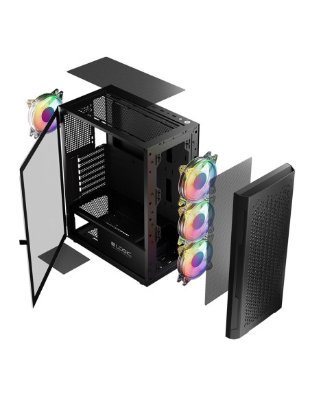 Logic Obudowa Aramis Argb Midi Usb 3.0 Black