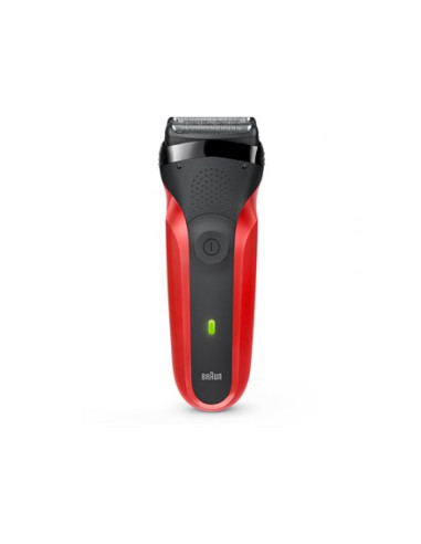 Braun Series 3 300S Golarka Foliowa Przycinarka Czarny, Czerwony