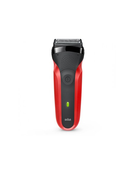 Braun Series 3 300S Golarka Foliowa Przycinarka Czarny, Czerwony