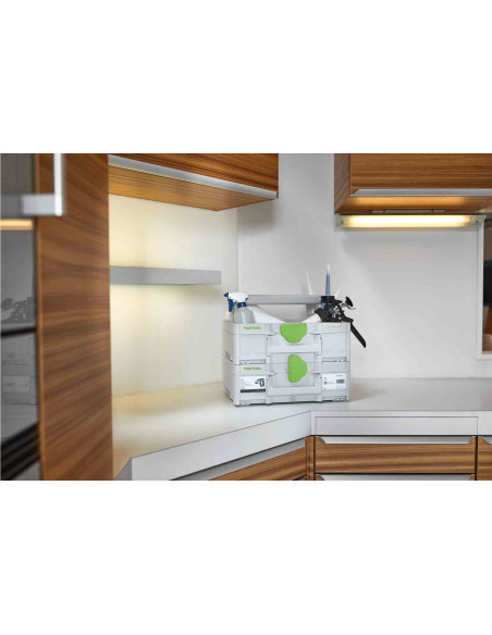 Festool Sys3 Tb M 237 Przybornik Zielony, Biały