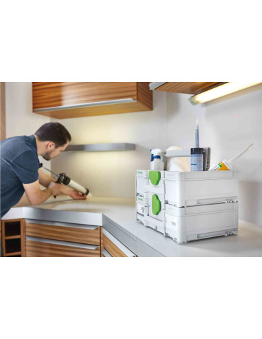 Festool Sys3 Tb M 237 Przybornik Zielony, Biały