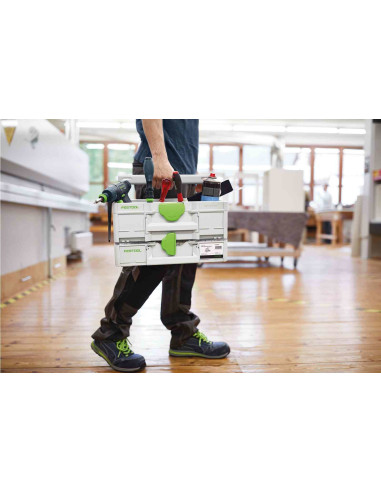Festool Sys3 Tb M 237 Przybornik Zielony, Biały