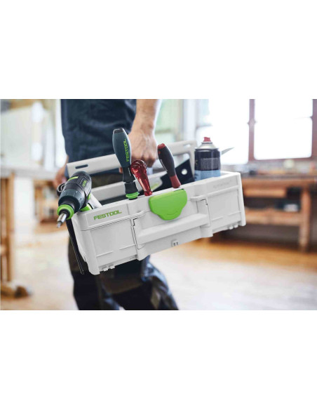 Festool Sys3 Tb M 237 Przybornik Zielony, Biały