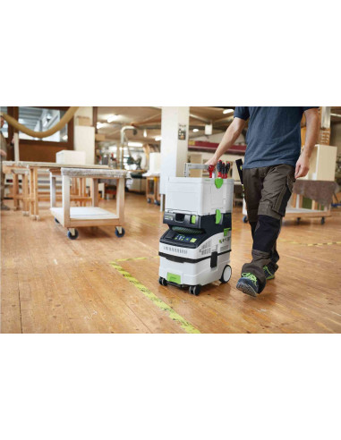 Festool Sys3 Tb M 237 Przybornik Zielony, Biały
