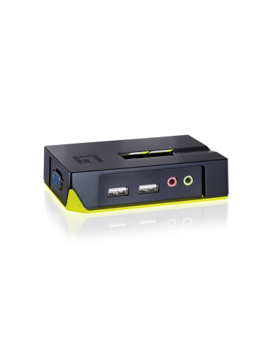 Levelone Kvm-0221 Przełącznik Kvm Czarny, Zielony