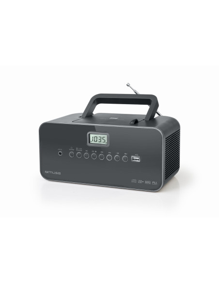 Muse M-28 Dg Odtwarzacz Cd Przenośny Odtwarzacz Cd Czarny