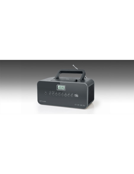 Muse M-28 Dg Odtwarzacz Cd Przenośny Odtwarzacz Cd Czarny