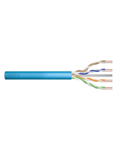 Kabel Instalacyjny Digitus Kat.6A, U/Utp, Dca, Awg 23/1, Lsoh, 50M, Niebieski
