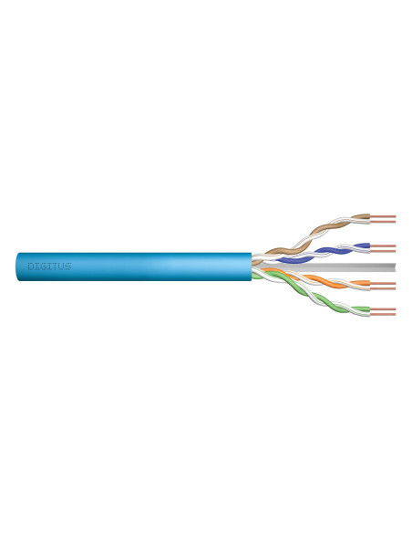 Kabel Instalacyjny Digitus Kat.6A, U/Utp, Dca, Awg 23/1, Lsoh, 50M, Niebieski