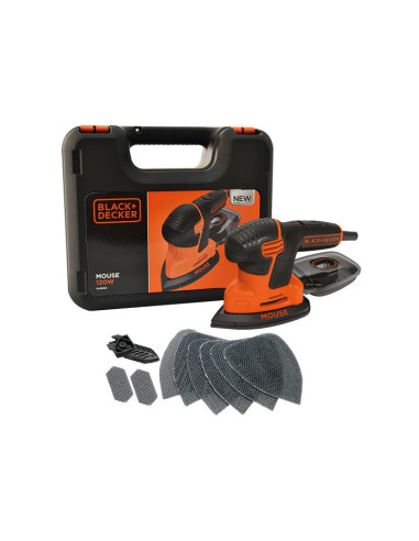 Szlifierka Wielofunkcyjna 120W Walizka Black&Decker