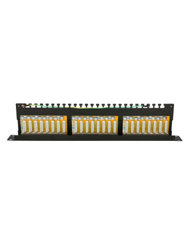 Patch Panel Extralink  Ex.9830 (1U  Kat. 5E  24Xrj-45)