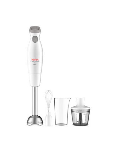 Tefal Hb453 0,5 L Blender Stołowy 450 W Szary, Stal Nierdzewna, Biały