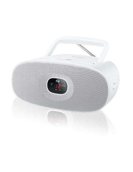 Muse Md-202 Przenośny Odtwarzacz Cd Biały