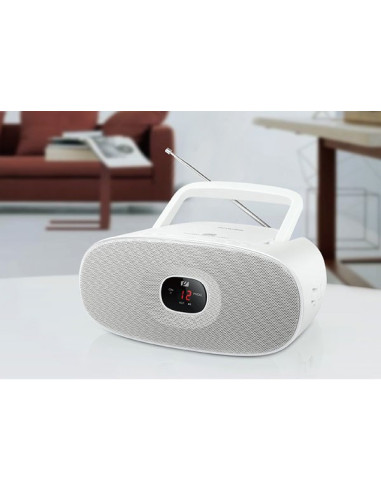 Muse Md-202 Przenośny Odtwarzacz Cd Biały