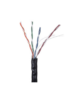 Lanberg Kabel Utp 1Gb/S 305M Drut Cca Czarny Lcu6-10Cc-0305-Bk 2