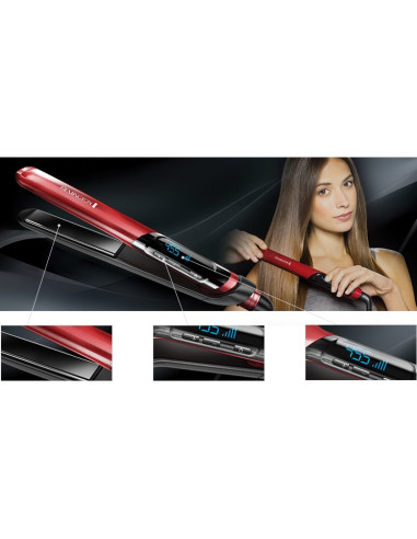 Remington S9600 Urządzenie Do Stylizacji Włosów Prostownica Ciepły Czerwony 3 M