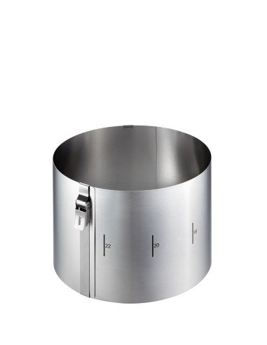 Pierścień Do Tortu 15 Cm Gefu Tondo Clip G-14301