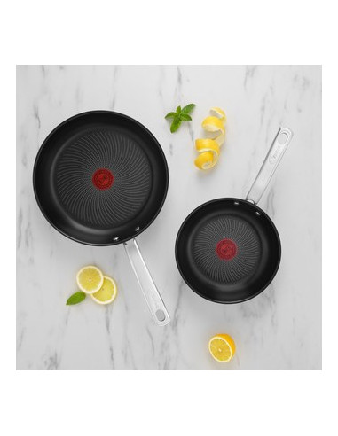 Zestaw 2 Patelni Tefal Intuition B817S255 20/26 Cm