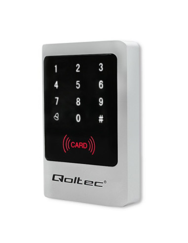 Qoltec Zamek Szyfrowy Mimas Z Czytnikiem Rfid | Kod | Karta | Brelok | Dzwonek | Ip68 | Em