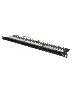 Patch Panel Extralink Ex.9663 (0.5U  Kat. 6  24Xrj-45)