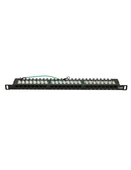 Patch Panel Extralink Ex.9663 (0.5U  Kat. 6  24Xrj-45)