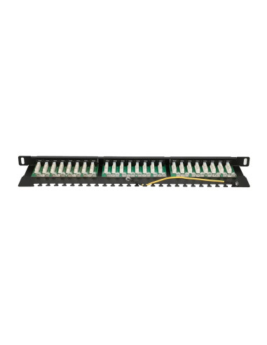 Patch Panel Extralink Ex.9663 (0.5U  Kat. 6  24Xrj-45)