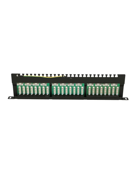 Patch Panel Extralink Ex.9663 (0.5U  Kat. 6  24Xrj-45)