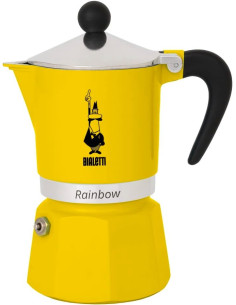 Bialetti Kawiarka Rainbow 6Tz Żółta