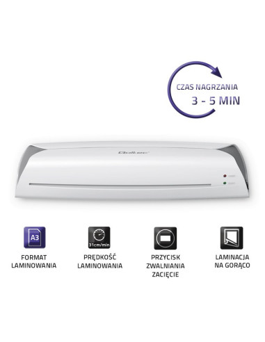 Qoltec 50328 Laminator Lmr-0328 | A3