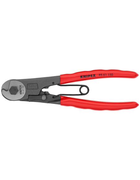 Zaciskarka Kablowa Knipex 95 61 150 Czarny, Czerwony, Srebrny