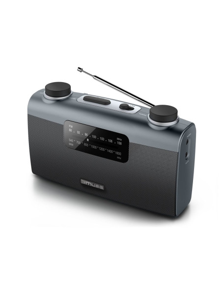 Przenośne Radio Muse M-058R, Czarny
