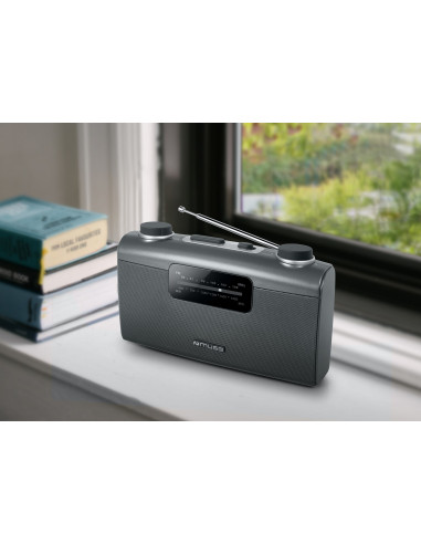 Przenośne Radio Muse M-058R, Czarny