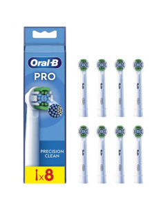 Końcówki Do Szczoteczki Oral-B Precision Clean Eb20Rx-8 Dla Dorosłych, 8Szt. Białe