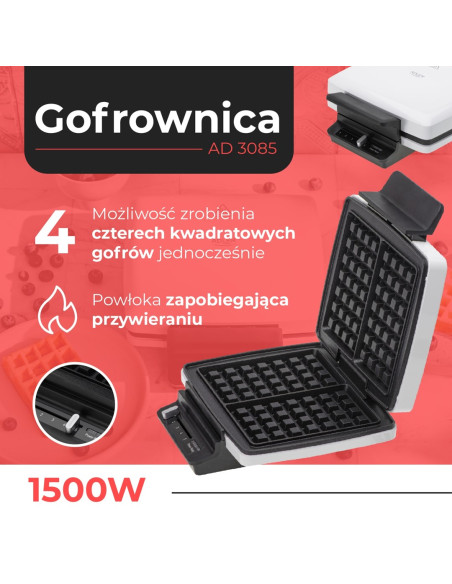 Gofrownica Adler Ad 3085