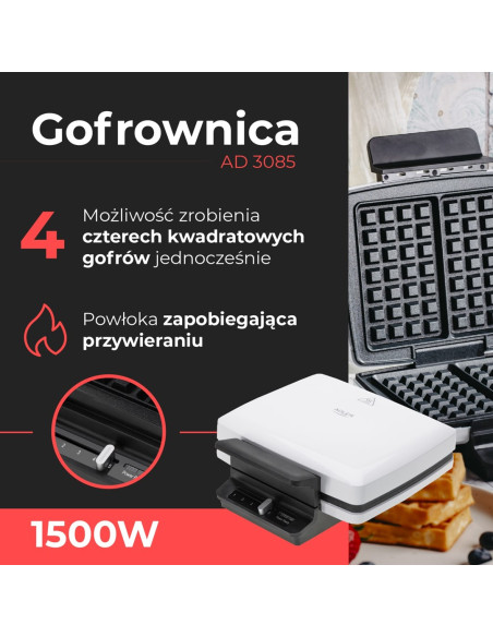 Gofrownica Adler Ad 3085