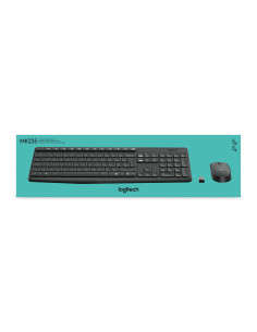 Zestaw Klawiatura + Mysz Membranowa Logitech Mk235 920-007931 (Usb 3.0  Kolor Szary  Optyczna) 2